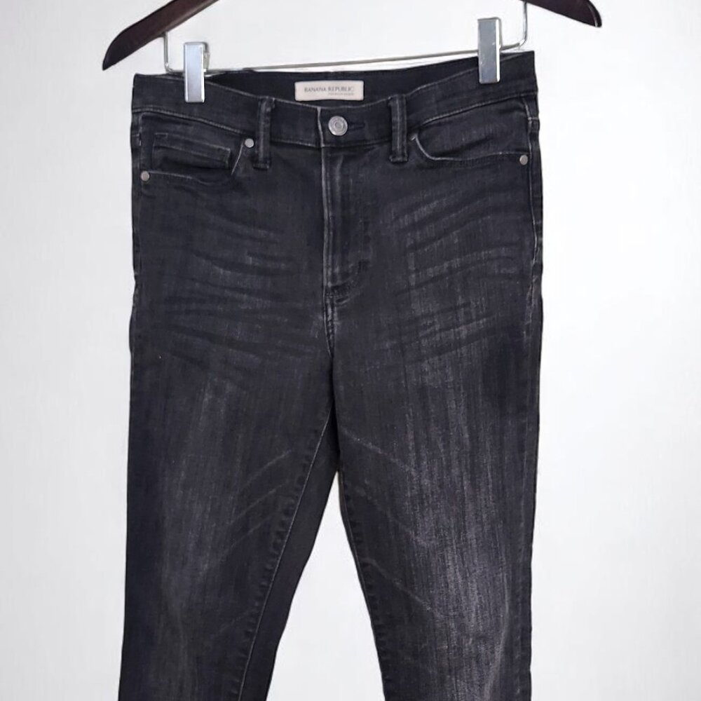 Banana republic black skinny jeans size 27 - Picture 3 of 5